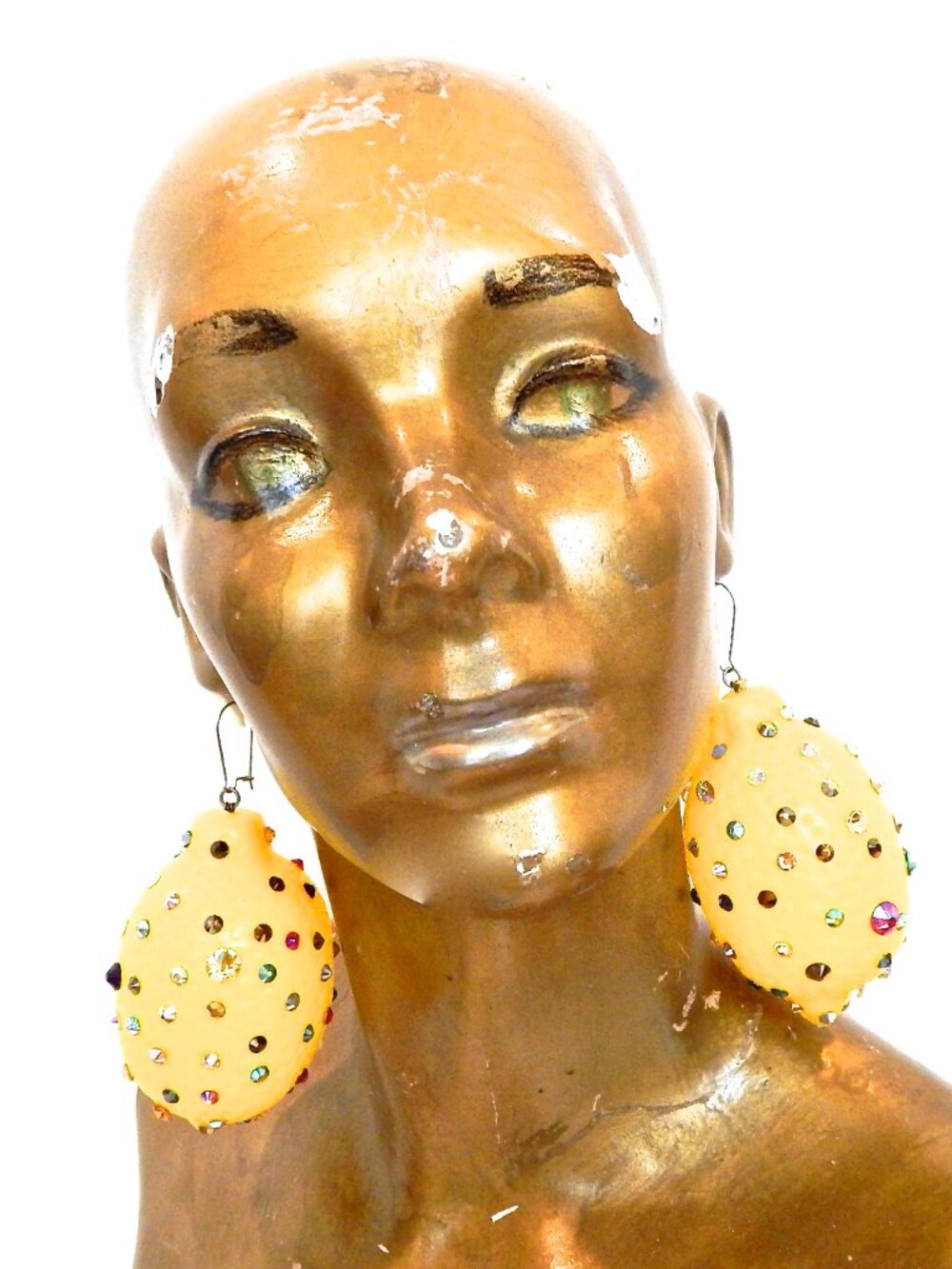 GASOLINE GLAMOUR FRUIT PUNCH LEMON EARRINGS 🍋🍋🍋